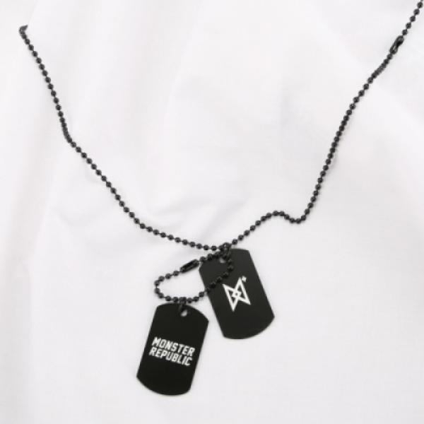 MONSTER CHAIN NECKLACE / BLACK