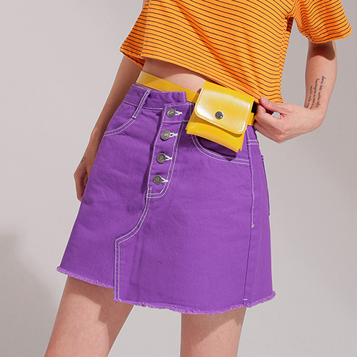Unbalance Ultra Violet Skirt