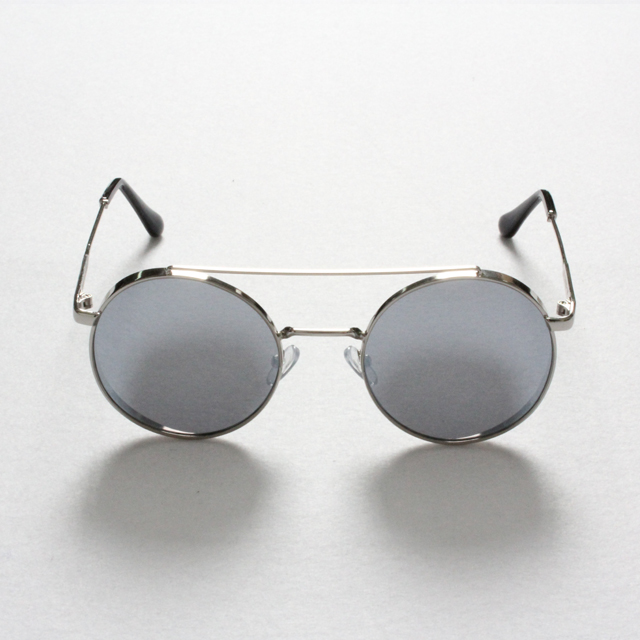 [ũ] Silver Circle Sunglasses [G8SD32U10]