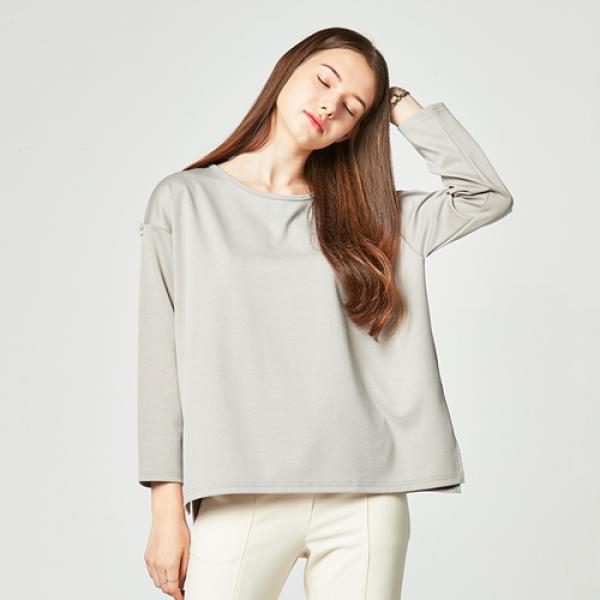 LOOSE FIT BOXY T-SHIRT BEIGE