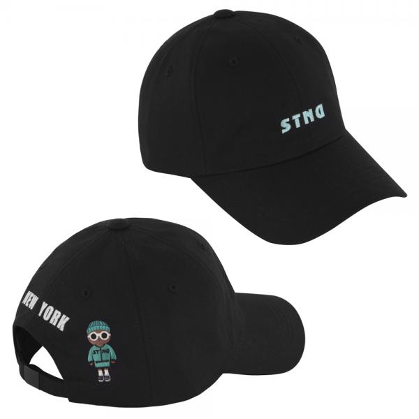S8D11003 - STND NEW YORK BALL CAP [BLACK]