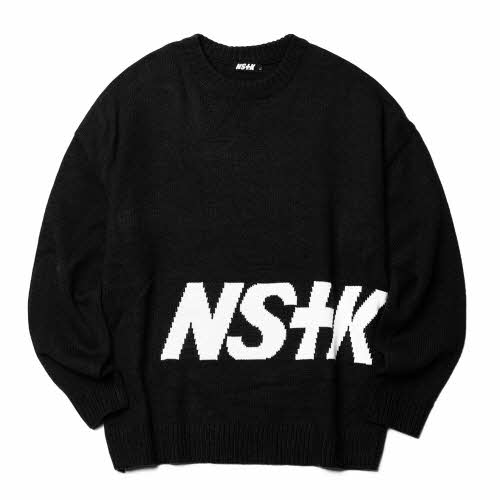 NSTK STANDING KNIT BLACK (NK18A001H)