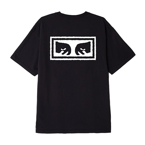 (166911826)OBEY EYES 3 BOX TEE-OFF BLK