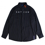 Pin Stripe Shirt_navy