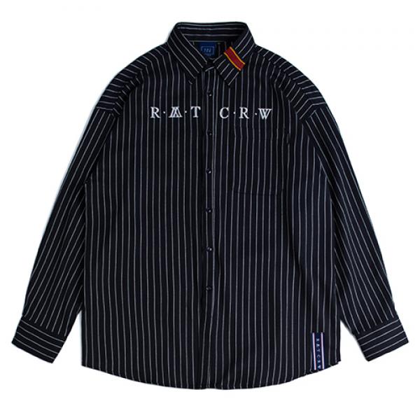 Pin Stripe Shirt_navy