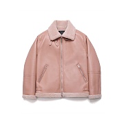 B3 Mouton Jacket_Quartz Pink