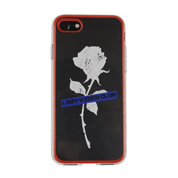 ROSE LAZY VIDEO CLUB IPHONE CASE_RED