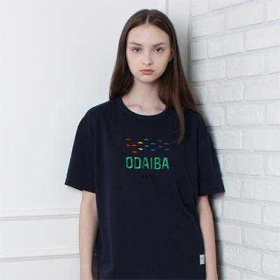 TOKYO 오다이바 티셔츠 네이비