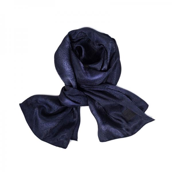 366# CABIN PAISLEY SCARF-NAVY