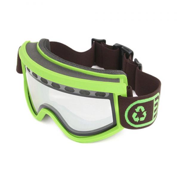 [AIRBLASTER] PROAM GOGGLE LIME (SILVER LENS)