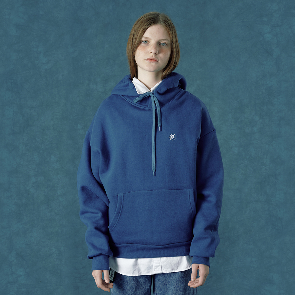n-symbol hoodie-dark blue