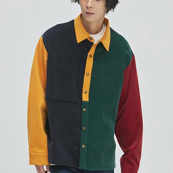 16s Corduroy Mix Shirts-Jacket multi