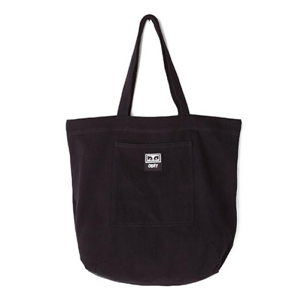 (100010103) WASTED TOTE BAG-BLK