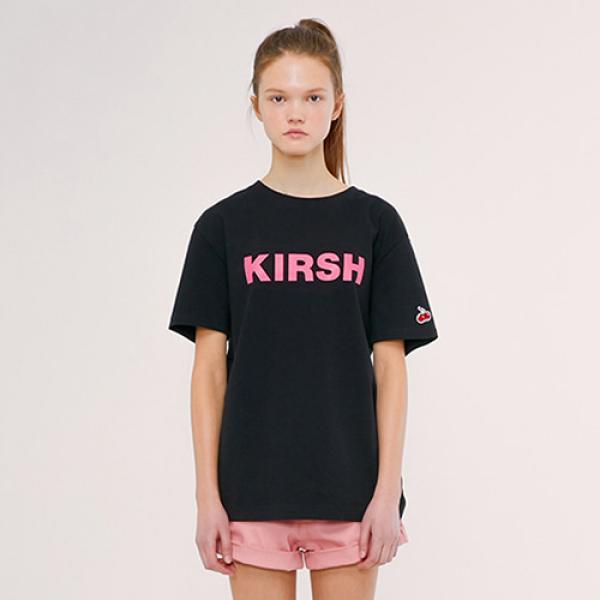 KIRSH LOGO T-SHIRTS IS [BLACK]