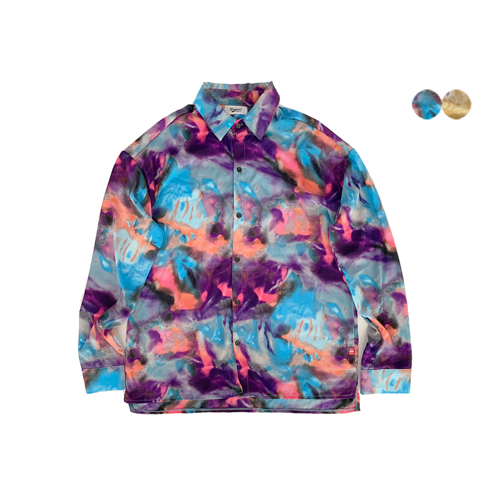 PSYCHEDELIC OVERFIT SHIRT(2color)(unisex) 