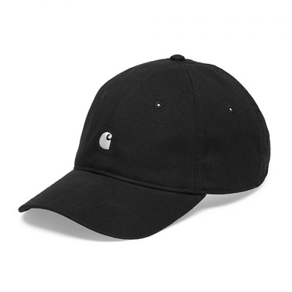 (I023750) MADISON LOGO CAP-BLACK/WHITE