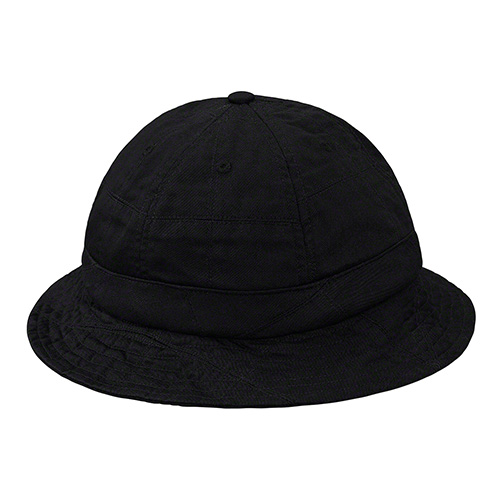 PATCHWORK BELL HAT-BLACK