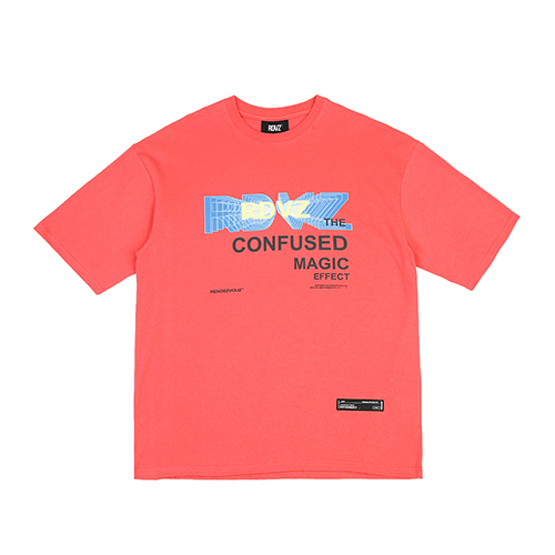THE CONFUSED T-SHIRTS CORAL