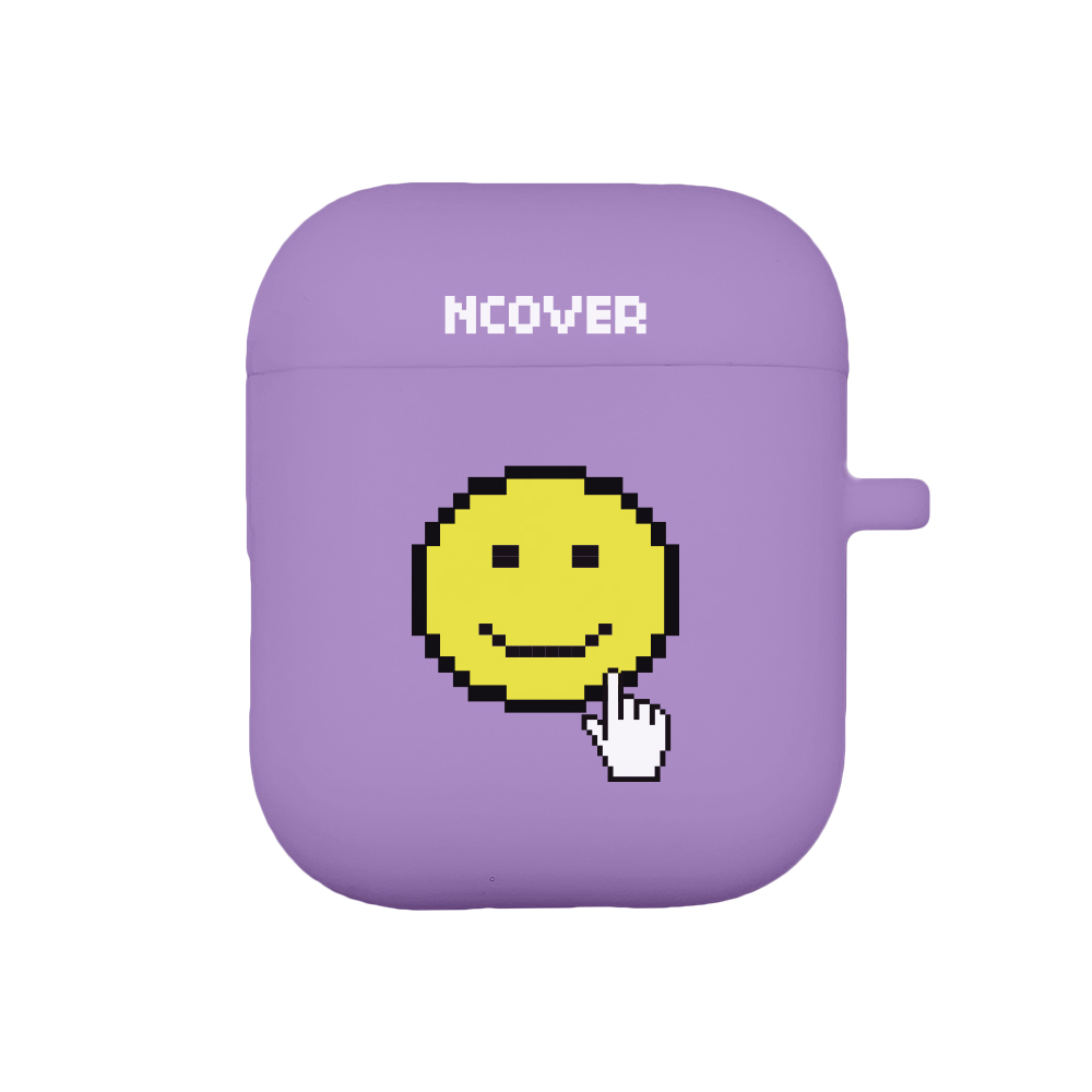 Smile cursor-purple(airpod case)