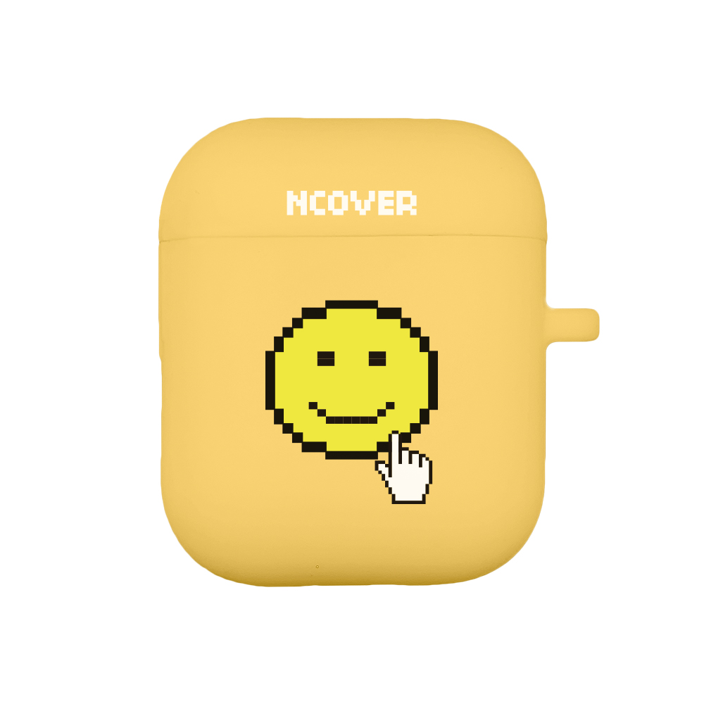Smile cursor-yellow(airpod case)