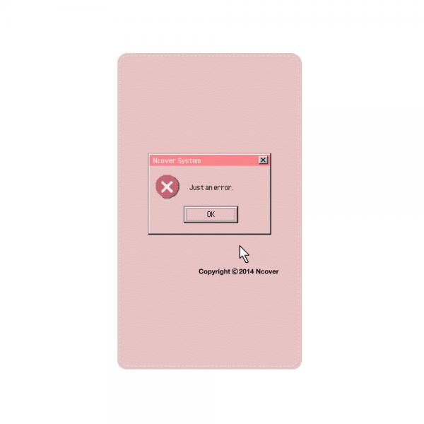 System error battery-pink