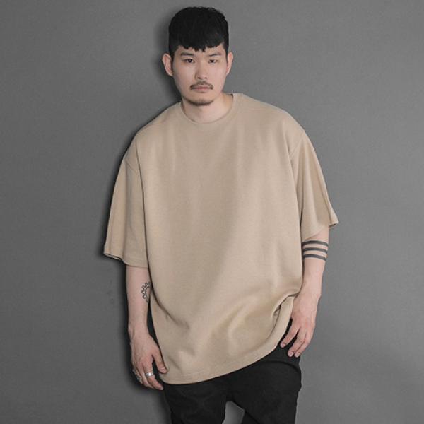 2019SS Over Fit Tee_Sand