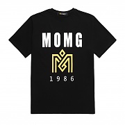 M.O.M.G BASIC BIG LOGO T / BLACK