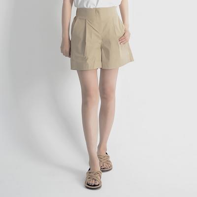 Linen Shorts (BEIGE)