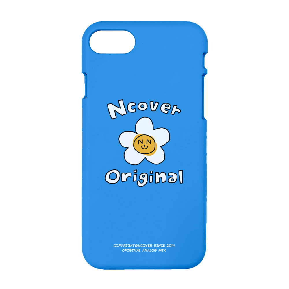 Flower graphic-blue(color jelly case)