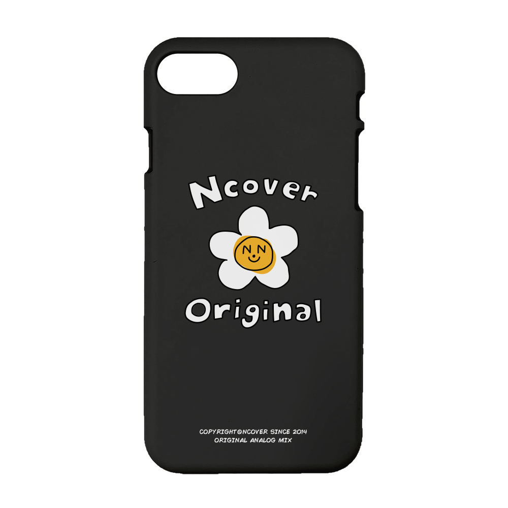 Flower graphic-black(color jelly case)