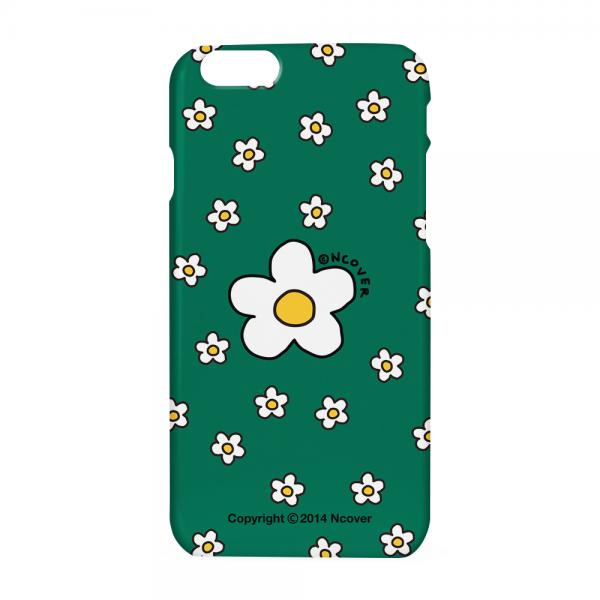 Small flower dot case-green