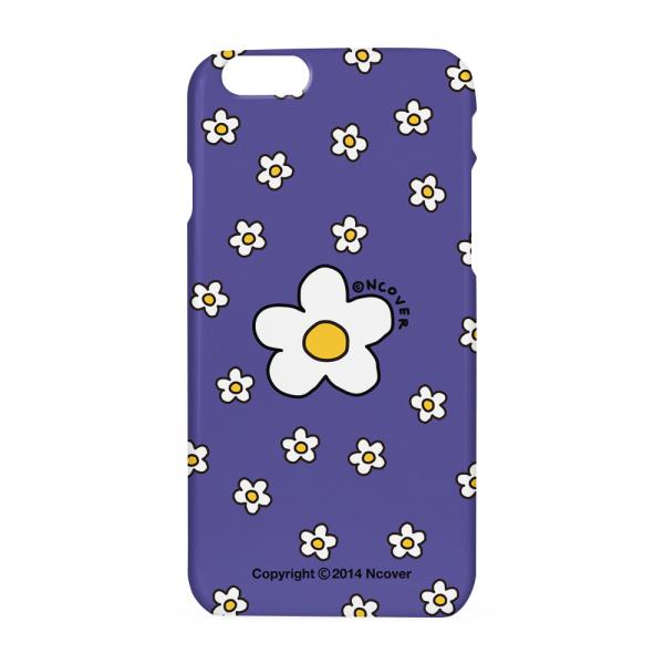 Small flower dot case-purple