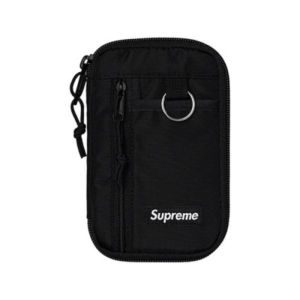 SMALL ZIP POUCH-BLACK