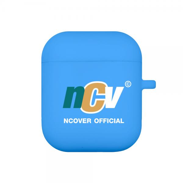 Color ncv logo case-blue(airpods case)