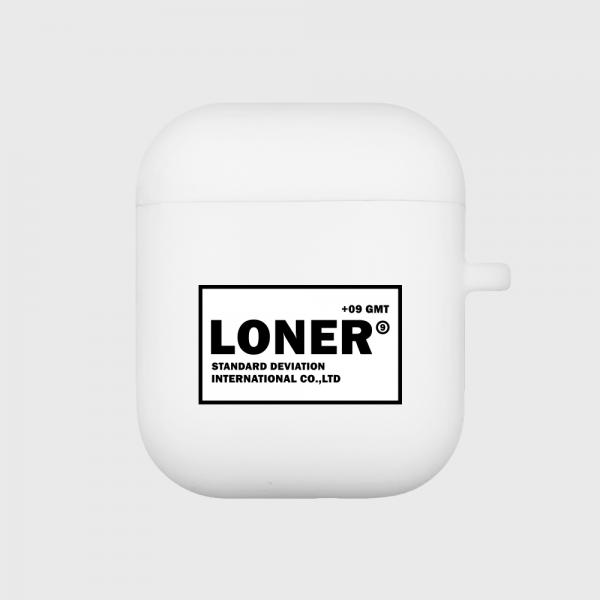 [L]Gmt box logo case-white(airpods)