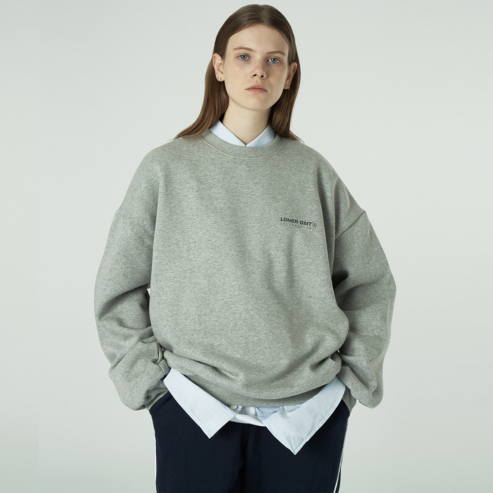 [L]Gmt standard sweatshirt-grey