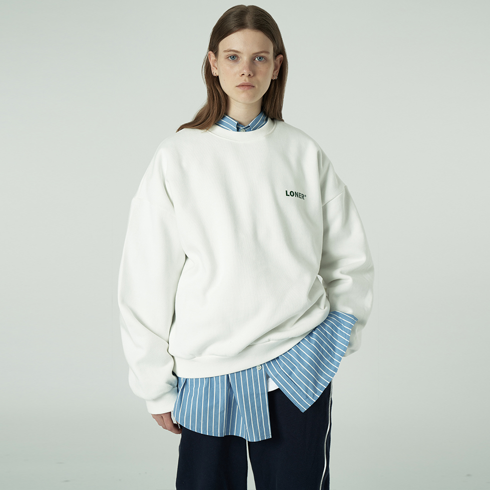[L]Basic gmt sweatshirt-white