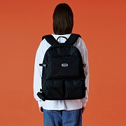 Two pocket original backpack-black