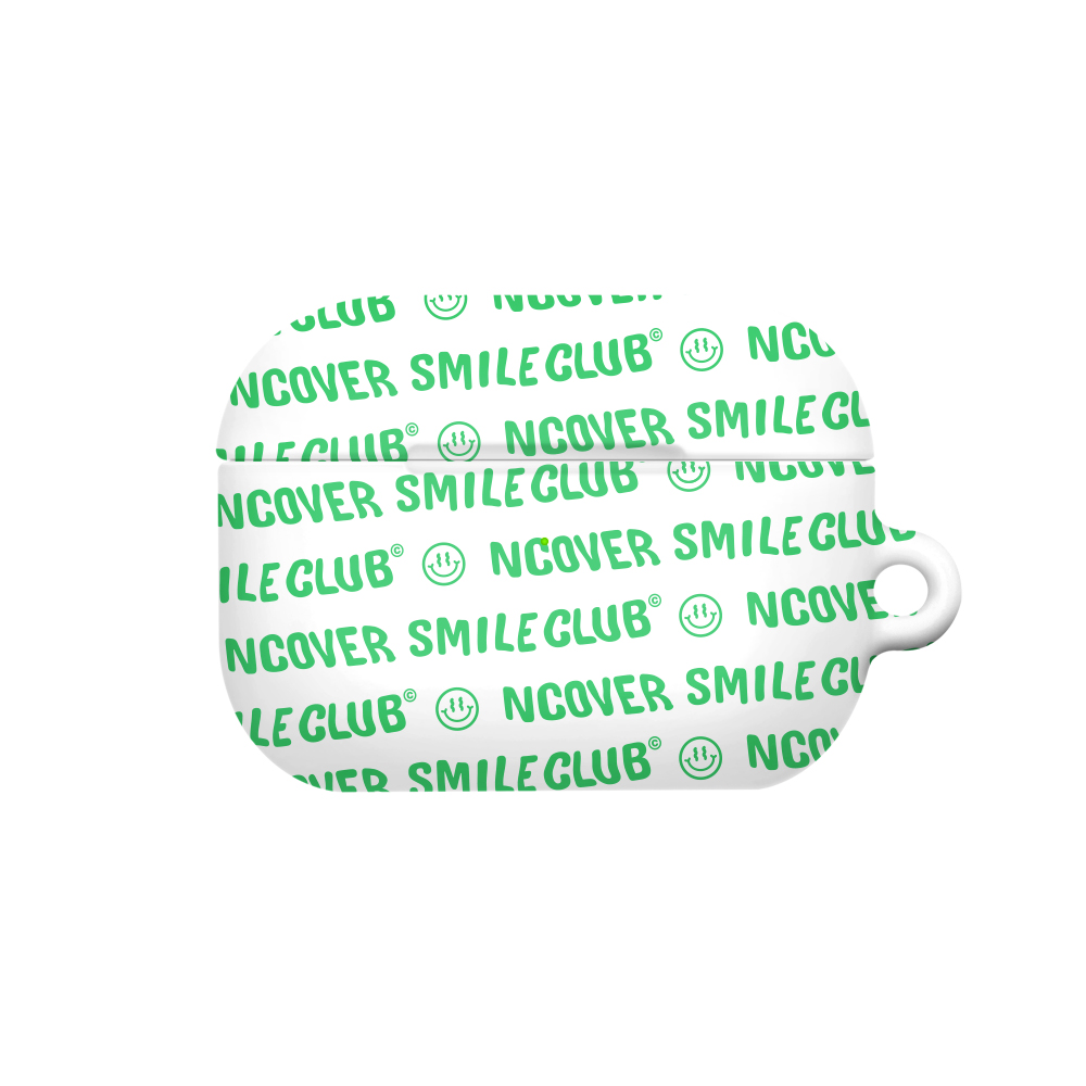 Smile club(emoticon)-white.green(airpods pro hard)