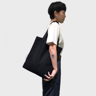 simple tote bag [black]