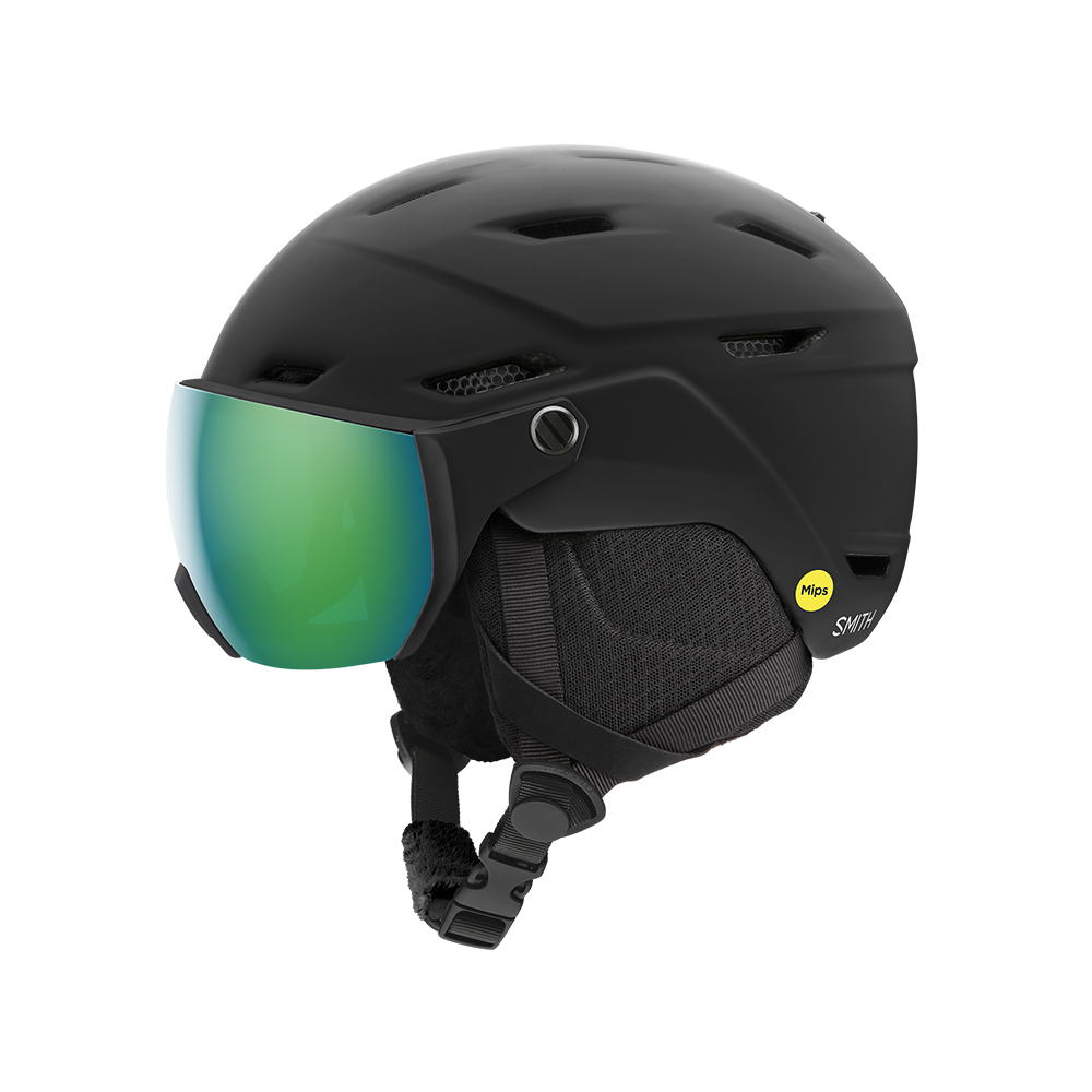 Ƶ  ִϾ ӽ   SURVEY JR MIPS MATTE BLACK (GREEN MIRROR)