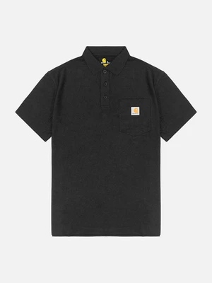 (106685) 포켓 카라 반팔티 BLACK