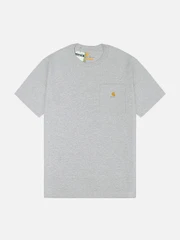 (K87) 워크 포켓 반팔티 HEATHER GREY (HGY)