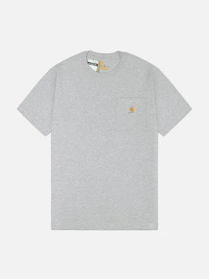 (K87) 워크 포켓 반팔티 HEATHER GREY (HGY)