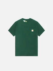 (K87) 워크 포켓 반팔티 HUNTER GREEN (HTG)