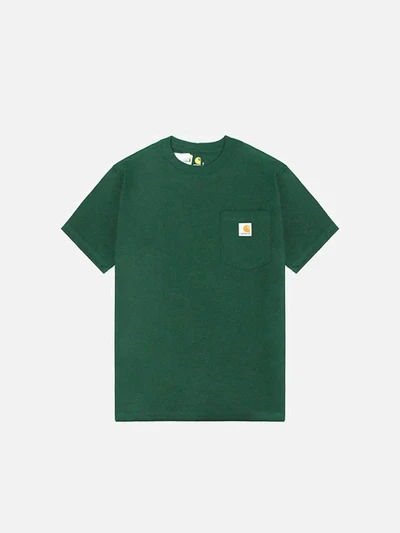 (K87) 워크 포켓 반팔티 HUNTER GREEN (HTG)