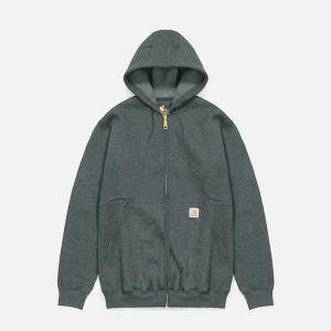 (K122) 미드웨이트 후드집업 CARBON HEATHER