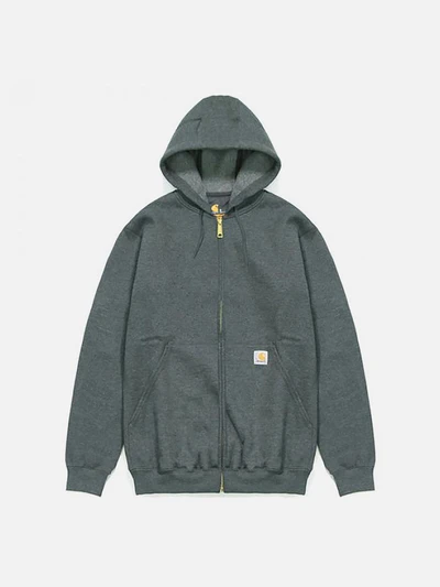 (K122) 미드웨이트 후드집업 CARBON HEATHER
