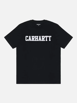 (I018486) COLLEGE T-SHIRT-BLK/WHT