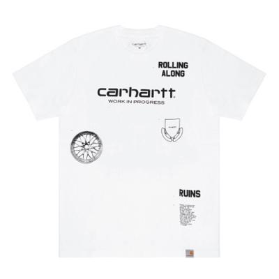(I021343) RUINS SCRIPT T-SHIRT-WHT